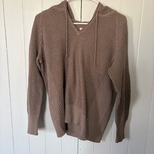 Sonoma Women's V-Neck Sweater in Brown